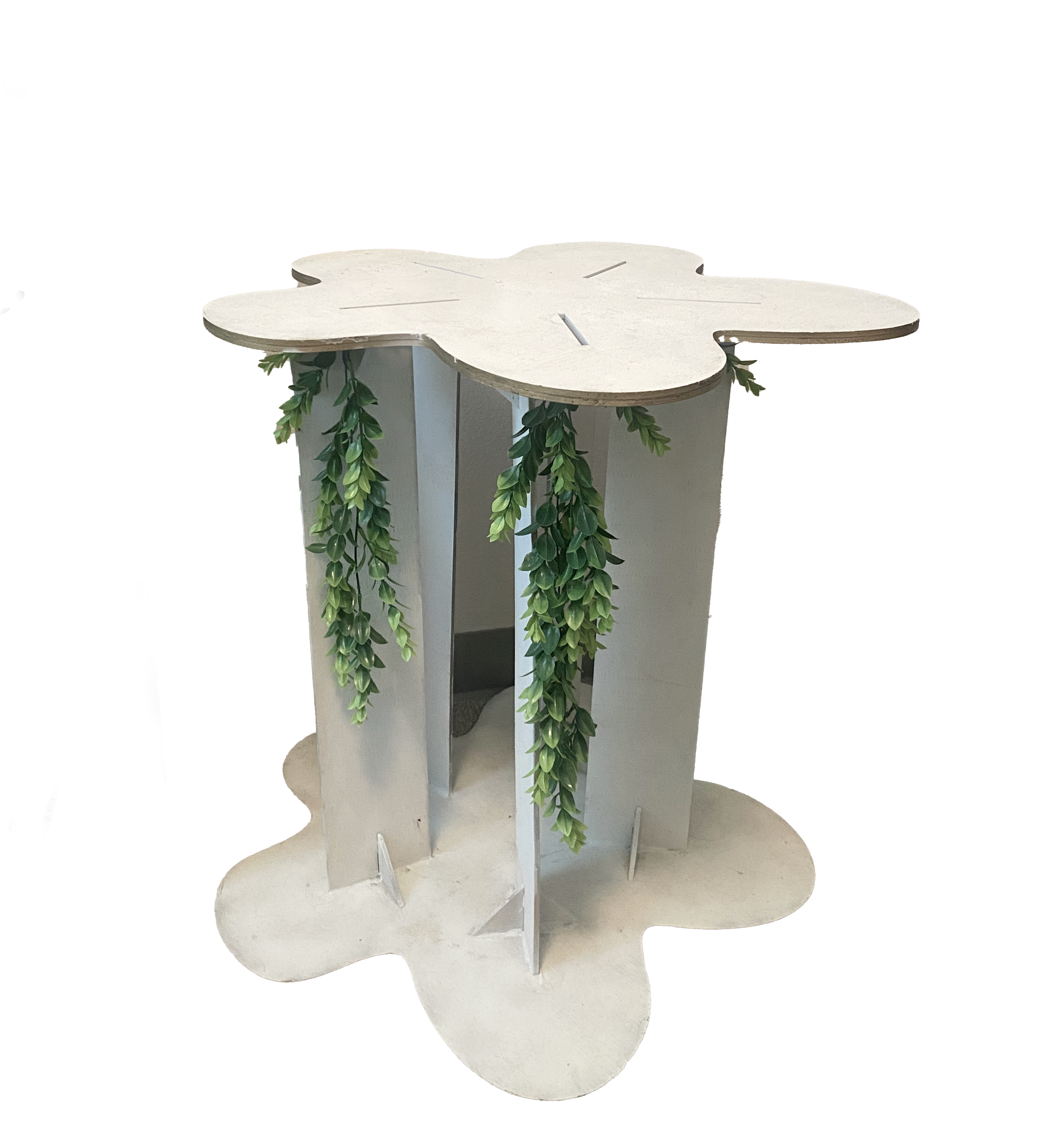 Crafted Flower table