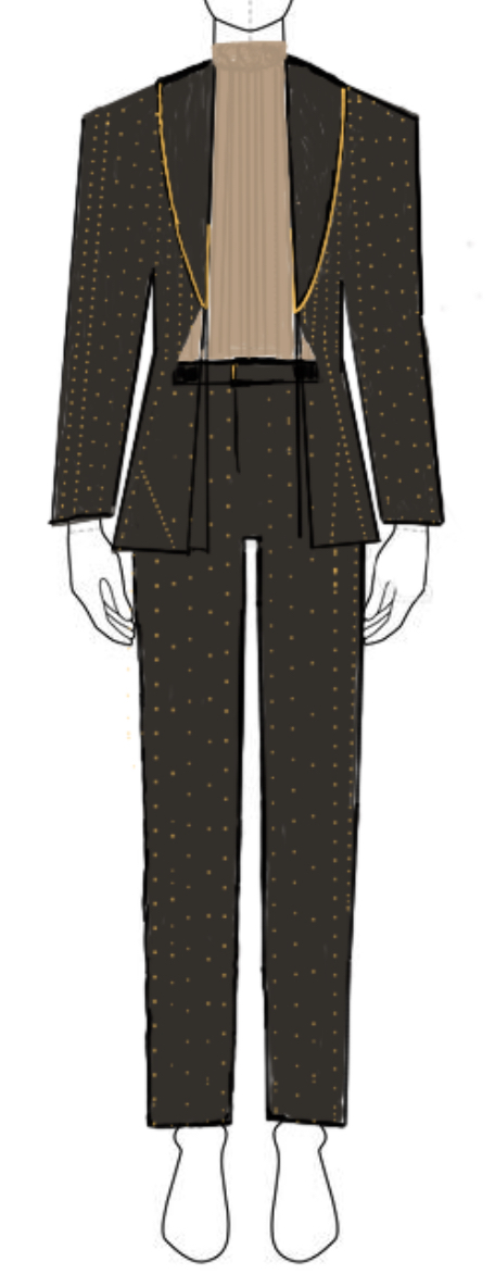 clothing sketch