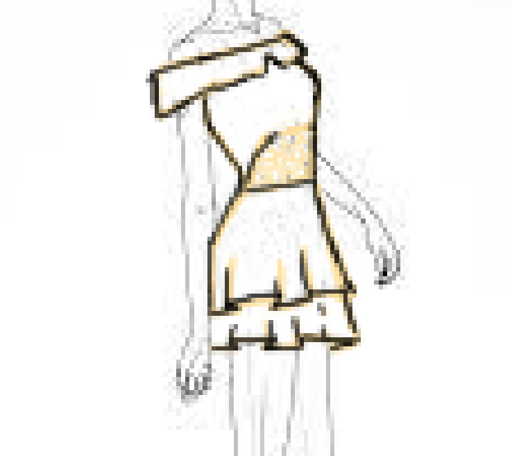 clothing sketch